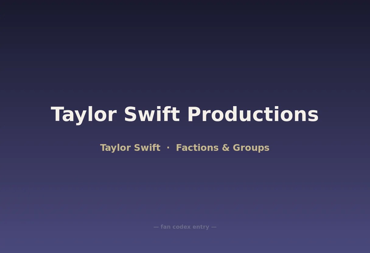 Taylor Swift Productions