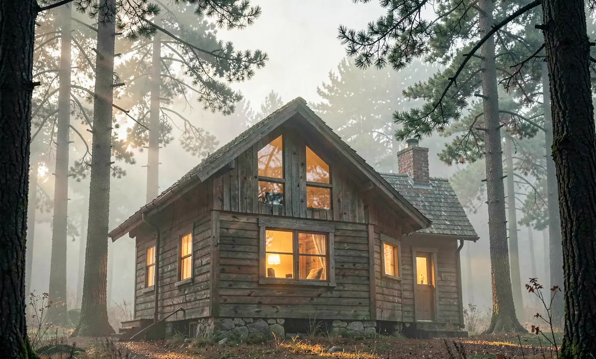 Evermore Cabin Aesthetic