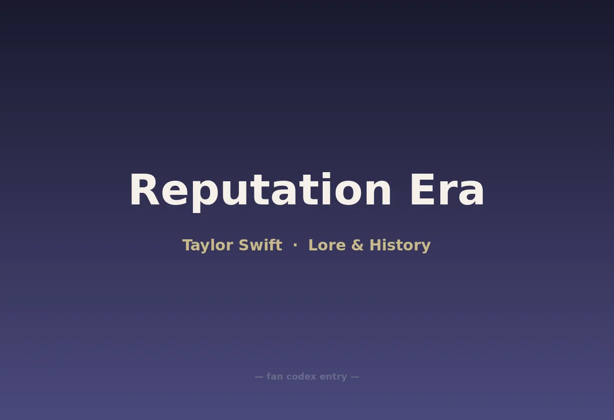 Reputation Era