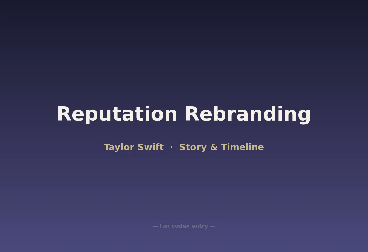 Reputation Rebranding